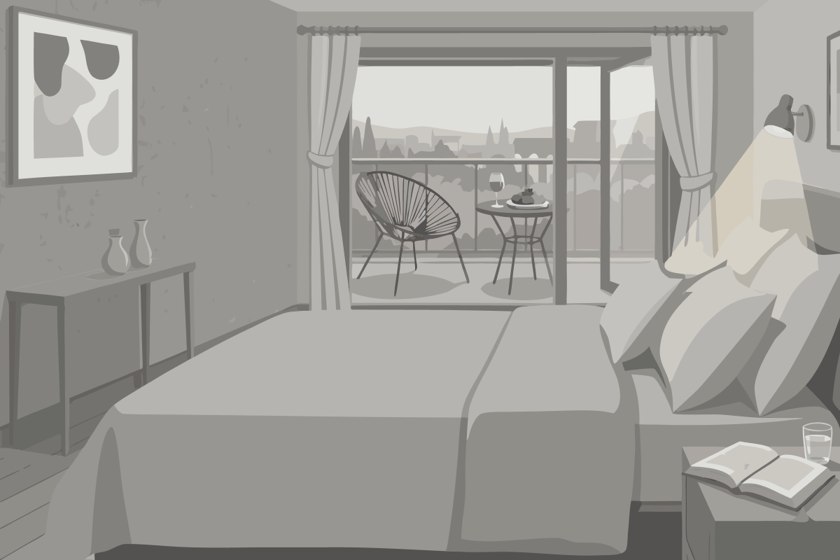 Habitación Deluxe con cama extragrande
